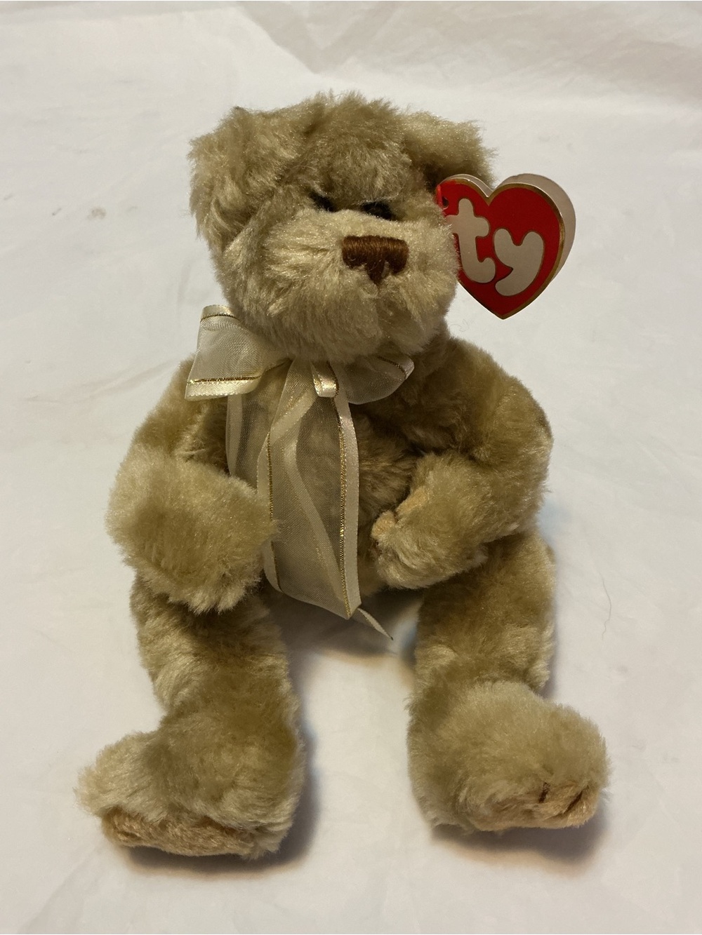 Vintage Ty The Attic Treasures Collection 1993 bears Clay and Beverly EXCELLENT - Picture 2 of 10